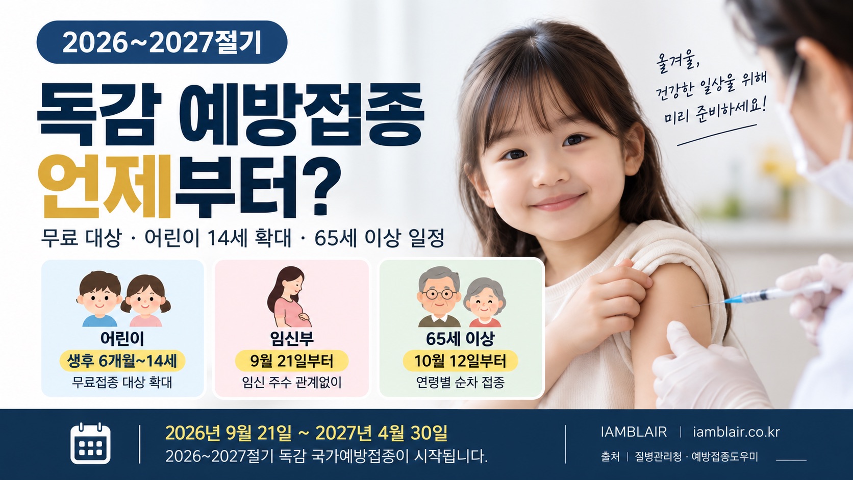 독감예방접종 2026