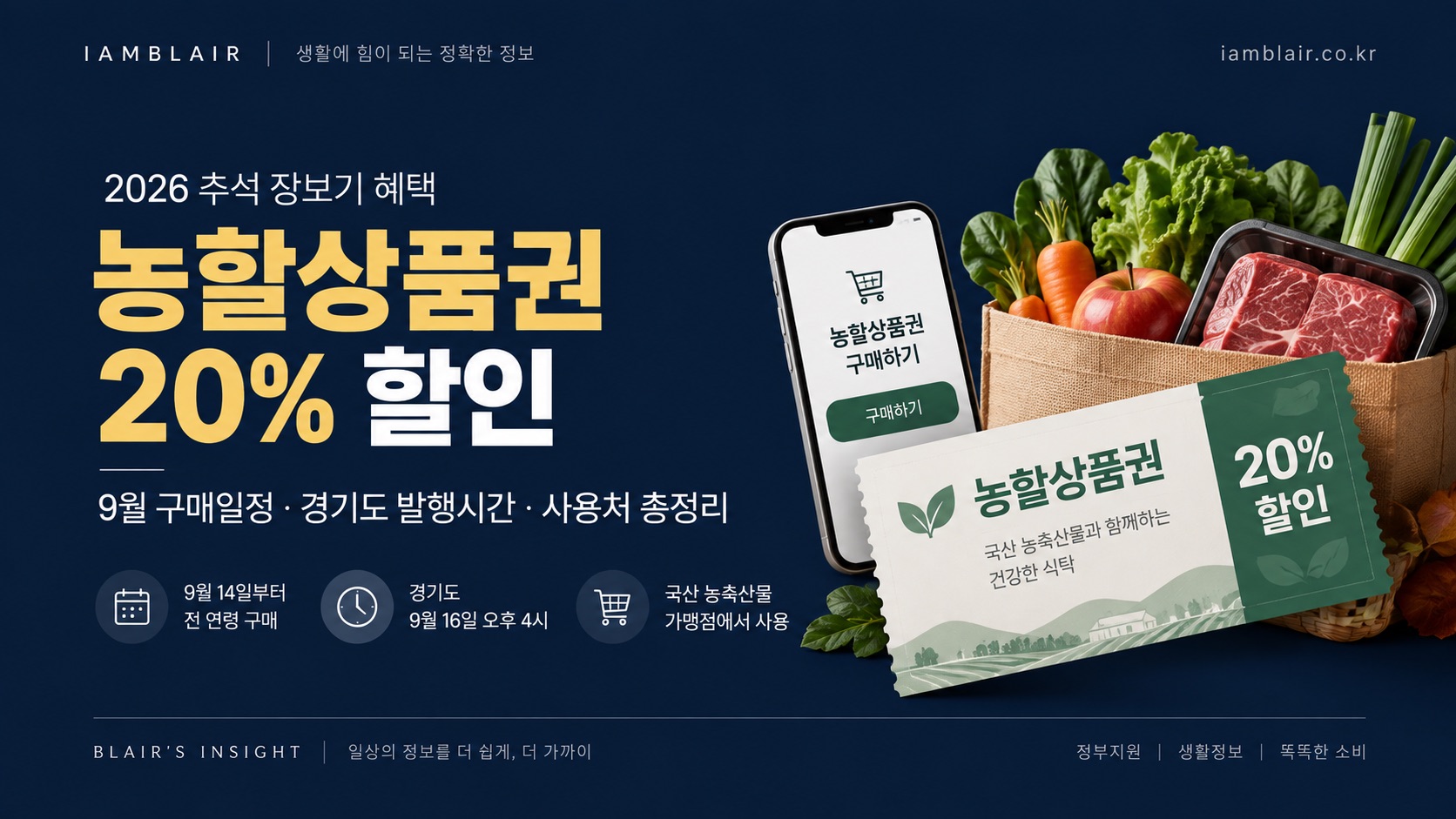 추석장보기농할상품권